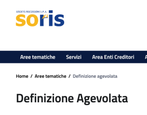 La Soris di Torino Aderisce alla rottamazione quinquies